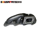 Emusa Cast Iron T3/T4 Top Mount Turbo Exhaust Manifold For 91-98 Nissan 240SX New. Price: $89.98.