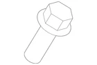 Genuine Ford Heat Shield Bolt W707130-S300 New. Price: $13.52.