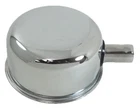 Rpc Crankcase Breather Cap R9241; Chrome Push-in W/ In. Base, 3/8 Tube New. Price: $12.77.
