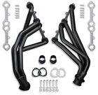 1966-91 Truck Long Tube Headers 2WD 4WD Gmc Chevy C10 Painted Black New. Price: $263.99.