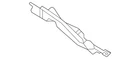 Genuine Audi Heat Shield 4M0-825-662-M New. Price: $88.83.