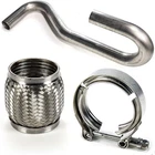 SYSTEM1 Designs 2.5" Mandrel Bend Ujl 180 Degree To 4" Flex Pipe & V-band C New. Price: $109.69.