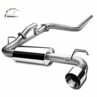 Stainless Catback Exhaust 4.5" Muffler Rolled Tip For 00-05 Dodge Neon Bolt-on New. Price: $192.00.