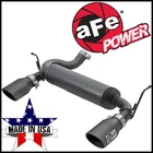 Afe Rebel Series 2.5" Axle-back Exhaust System Fits 12-18 Jeep Wrangler Jk 3.6L New. Price: $796.00.