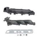 Pair Exhaust Manifolds Set Of 2 Driver & Passenger Side Left Right For Jeep New. Price: $213.48.