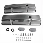Fits 1958-1986 Chevy Sbc 283-400 Finned Polished Aluminum Tall Valve Covers New. Price: $79.57.