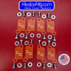 Engine Storage Cover Plate Buick /rover 215, 300, 340 V8 Exhaust Port Set Orange New. Price: $20.00.
