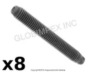 For Mercedes (2014-2025) Exhaust Manifold Stud (8 Pcs) Victor Reinz + Warranty New. Price: $37.75.