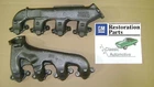 1967-72 Exhaust Manifolds Big Block Camaro Chevelle Nova Gm Licensed 68 69 70 New. Price: $469.95.