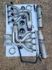 Cmi Big Block Chevy Bbc Marine Headers By Custom Inc. With Thru Hull Tube Used. Price: $3200.00.