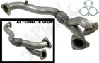 Apdty 780119 Turbocharger Up Pipe - Passenger Side New. Price: $161.08.