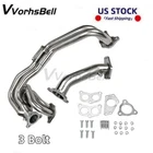 Shorty Exhaust Manifold Set For 02-06 Subaru Wrx/sti EJ205 EJ255 Stainless Steel New. Price: $147.90.
