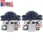 Pair Exhaust Manifold Dry Joint Riser Fit Mercruiser Gm 4.3 V6 2002-UP 864612T01 New. Price: $335.49.