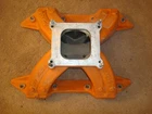 Engine Intake Manifold Edelbrock 2954 Mopar Victor 440 413 426 Wedge Used. Price: $285.00.