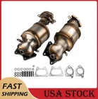 2X Catalytic Converters Front & Rear For 2003-2009 Acura Mdx 2004-2008 Tl New. Price: $114.99.