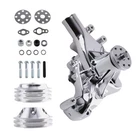 Engine Water Pump Assembly For Chevrolet Sb 265-400 Long Chrome. Price: $131.93.