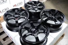 Flow Formed 15" Wheels Rims Black Lightweight 11.2 Lbs 4X100 Civic Miata Yaris New. Price: $659.00.