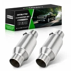 Fomiuzy 2.5 Inlet/outlet Universal High Flow Front Catalytic Converter Direct New. Price: $107.29.