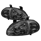 Spyder Auto 5013439 Xtune Crystal Headlights Fits 93-97 Civic Del Sol New. Price: $205.07.