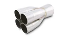 Vibrant 10324 2.5" Inlet, 3.5" Merge, 4" Outlet 4-1 Collector New. Price: $299.99.