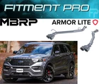 Mbrp Axleback Exhaust 2020-26 Ford Explorer/lincoln Aviator Ecoboost S5203AL New. Price: $394.99.