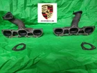 Right And Left Exhaust Manifolds W/ Gaskets Oem Porsche 911 Turbo 2014-19 Used. Price: $180.00.