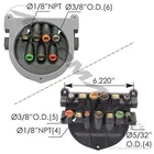 Air Manifold Freightliner Cascadia Oem 12-17005-002 New. Price: $298.99.