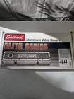 Vintage Finned Aluminum Chrome Valve Covers Small Block Chevy Sbc 350 Hardware Used. Price: $80.00.