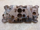 1978 Gm Cast Iron Intake Manifold Spread Bore, Chevy Camaro Corvette 283-400 Sbc Used. Price: $200.99.