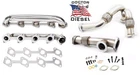 03-07 Ford Powerstroke F250 F350 6.0 Stainless Exhaust Manifolds And Up Pipe New. Price: $394.99.