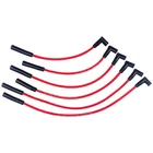 A-team Performance 8.0 Mm Red Silicone Spark Plug Wire Set Straight & 90 ... New. Price: $72.28.