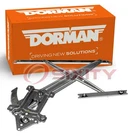 Dorman Front Left Window Regulator For 2006 Isuzu I-280 Body Doors Gl New. Price: $56.82.