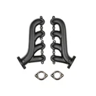 Flowtech 31730-3FLT Ls Swap Exhaust Manifolds, Black Ceramic New. Price: $368.95.
