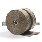 Artr Titanium Lava Fiber Exhaust Header Wrap Rolls (2 50' Each Roll) New. Price: $38.45.
