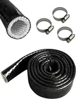 Yamakato 3/4" Id Heat Shielded Fire Thermo Armor Sleeve Silicone Coated New. Price: $16.99.