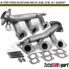 2X Exhaust Manifold W/ Gasket Kit Ford Mustang 1999-2004 3.8L Left & Right New. Price: $128.47.