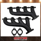 Cobra-tek Fits Cast Iron Exhaust Manifolds 02-12 Chevy Ls Based Ceramic Black New. Price: $457.39.