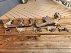 K10 Squarebody Chevy 350 Oem Factory Exhaust Manifolds Lh & Rh Pair Brackets Used. Price: $195.50.