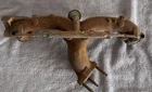 Ram Horn Chevy Left Exhaust Manifold 3872741 Small Block 283 327 350 Used. Price: $50.00.