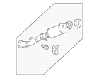 Genuine Gm Nitrogen Oxides Catalytic Converter With Exhaust Pipe 19420259 New. Price: $1619.51.