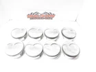 Diamond Racing Gas Ported Chevy 4.145 Dome Pistons Ump Used. Price: $225.00.