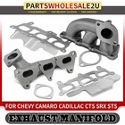 2X Left And Right Exhaust Manifold W/ Gasket For Chevrolet Camaro Cadillac Sts New. Price: $163.32.