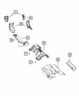 Genuine Mopar 2005-2024 Jeep Grand Cherokee Stamped Hex Flange Nut 6512316AA New. Price: $21.05.