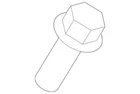 Oem New Ford Heat Shield Bolt -W707130-S300. Price: $18.11.