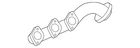 Genuine Mercedes-benz Exhaust Manifold 113-140-16-09 Qty New. Price: $329.46.