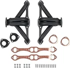 Sbc Block Hugger Headers Black Fits 283-400 Hot Rod Street New. Price: $169.99.