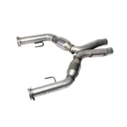 Bbk Short Catted Mid X-pipe For 2005-2010 Mustang W/ Long Tube Headers New. Price: $599.99.
