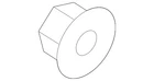 Genuine Mitsubishi Exhaust Manifold Nut MR224500 New. Price: $5.34.