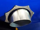 Jegs 31952 Exhaust Pipe Fender Exit Bezel For 4 In. Collectors 1/2 I.d. New. Price: $29.99.