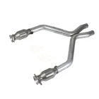 Bbk For 11-14 Mustang 3.7 V6 Short Mid X Pipe With Catalytic Converters 2-1/2 New. Price: $599.99.